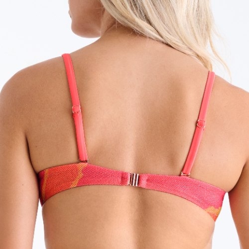 Lisca Bademode Atlantida pink unwattierter bikini bh