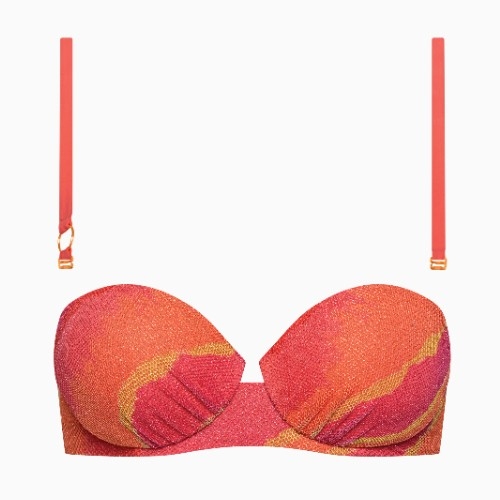 Lisca Bademode Atlantida pink gemoldefer bikini bh