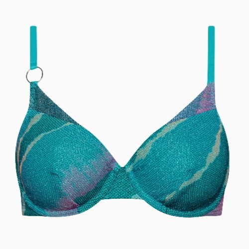 Lisca Bademode Atlantida minze unwattierter bikini bh