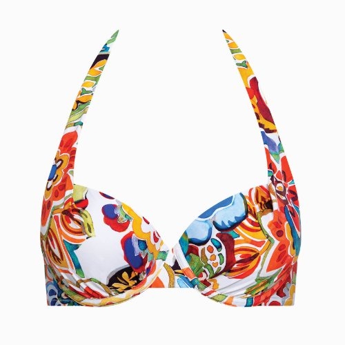 Lisca Bademode Mexico pink/print gemoldefer bikini bh