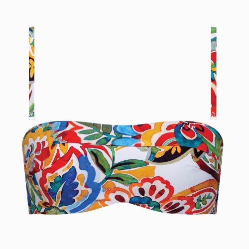 Lisca Bademode Mexico pink/print gemoldefer bikini bh