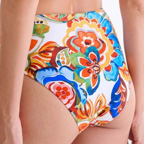 Lisca Bademode Mexico pink/print bikini slip