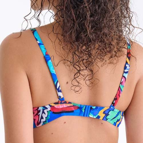 Lisca Bademode Mexico blau/print gemoldefer bikini bh