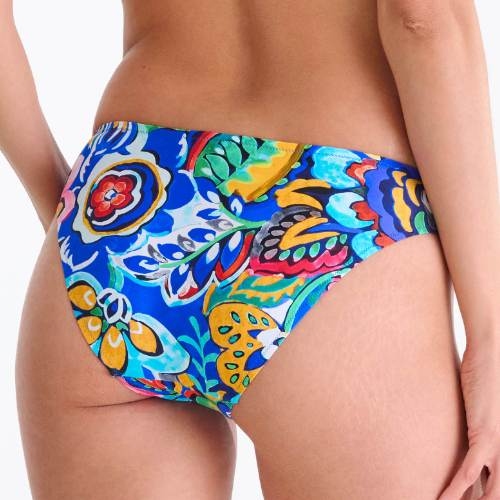 Lisca Bademode Mexico blau/print bikini slip