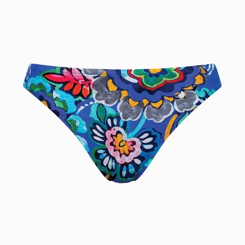 Lisca Bademode Mexico blau/print bikini slip