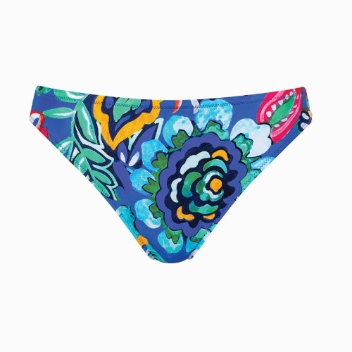 Lisca Bademode Mexico blau/print bikini slip