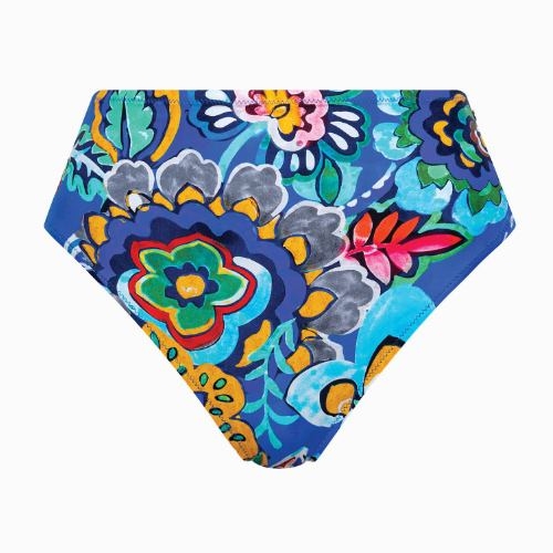 Lisca Bademode Mexico blau/print bikini slip