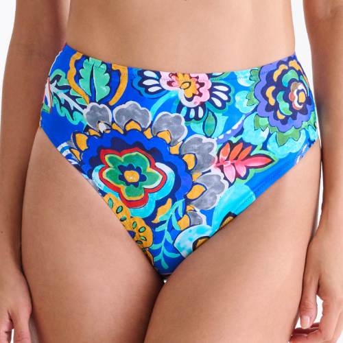 Lisca Bademode Mexico blau/print bikini slip