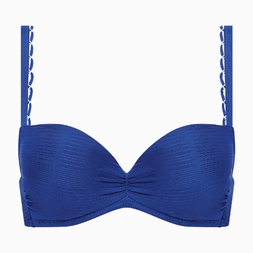 Lisca Bademode Panama blau gemoldefer bikini bh