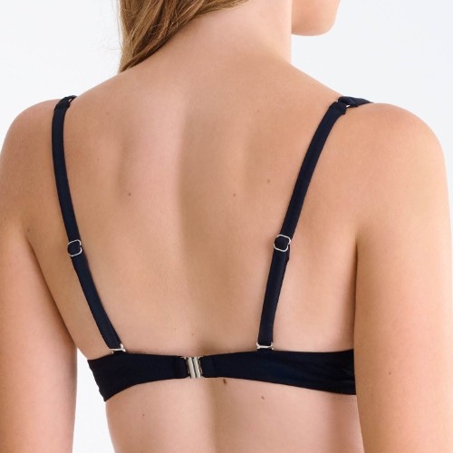 Lisca Bademode Portofino schwarz unwattierter bikini bh