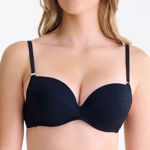 Lisca Bademode Portofino schwarz push up bikini bh