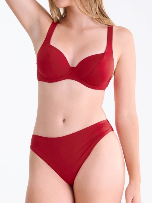 Lisca Bademode Portofino rot unwattierter bikini bh
