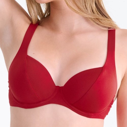 Lisca Bademode Portofino rot unwattierter bikini bh