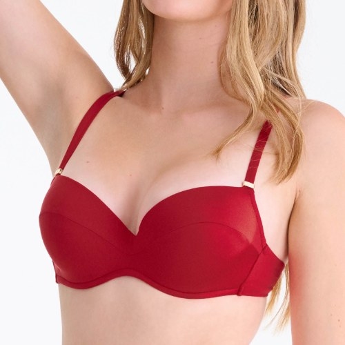 Lisca Bademode Portofino rot gemoldefer bikini bh