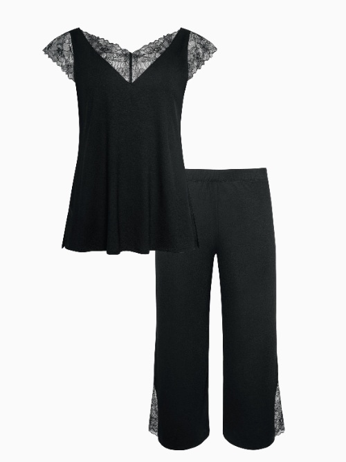 Lisca Destiny schwarz pyjama