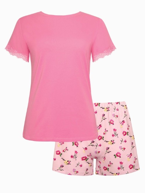 Lisca Bloomy pink shortama