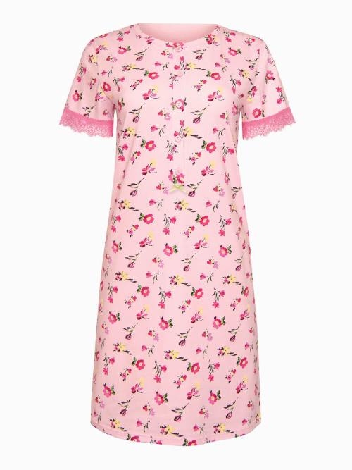 Lisca Bloomy pink nachtkleid