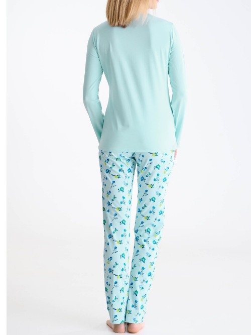 Lisca Bloomy blau pyjama