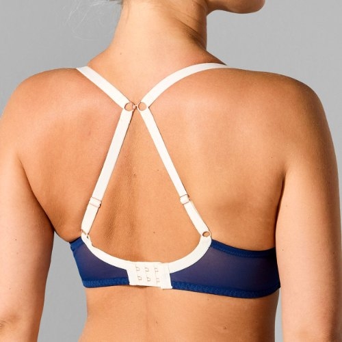 Sapph Geraldine navy-blau vorgeformter bh