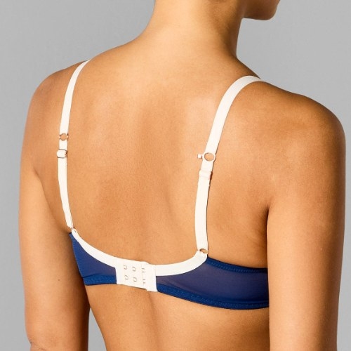 Sapph Geraldine navy-blau nicht geformter bh