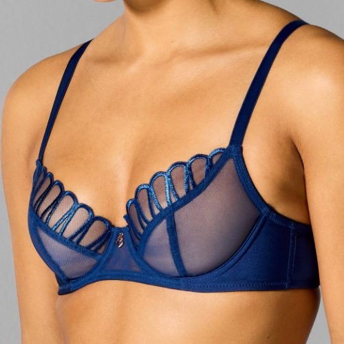 Sapph Lara navy-blau vorgeformter bh