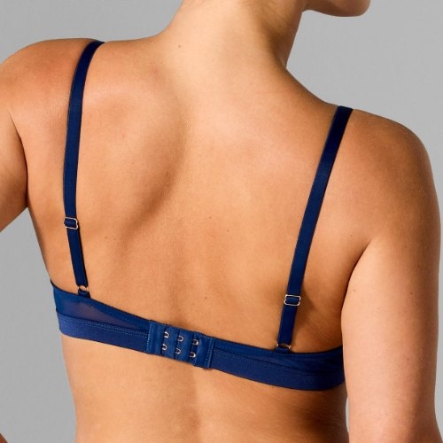 Sapph Lara navy-blau nicht geformter bh