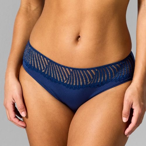 Sapph Birdie navy-blau slip