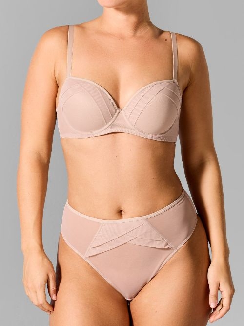 Sapph Joyce taupe string