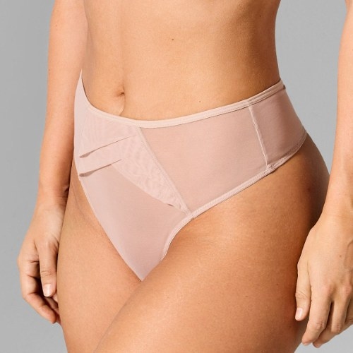 Sapph Joyce taupe string