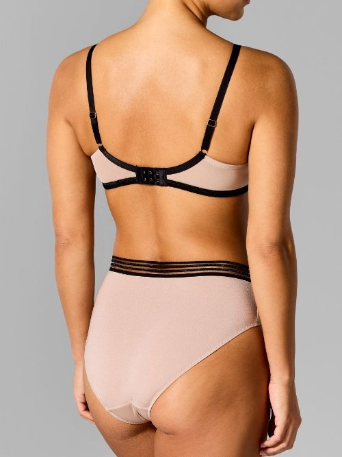 Sapph Anna taupe hoher slip