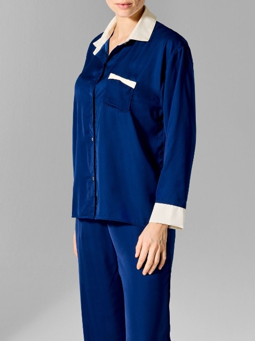 Sapph Leanne navy-blau schlafshirt