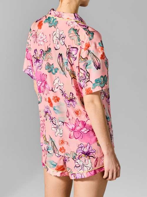 Sapph Jolie pink pyjama-hose