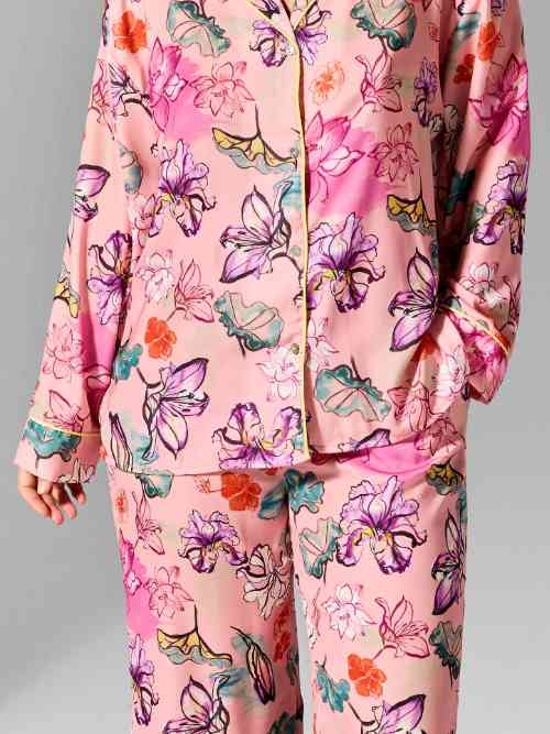 Sapph Jolie pink pyjamahose