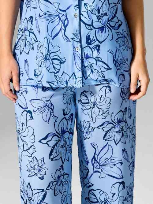 Sapph Jolie blau pyjamahose