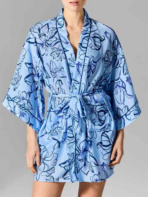 Sapph Jolie blau kimono