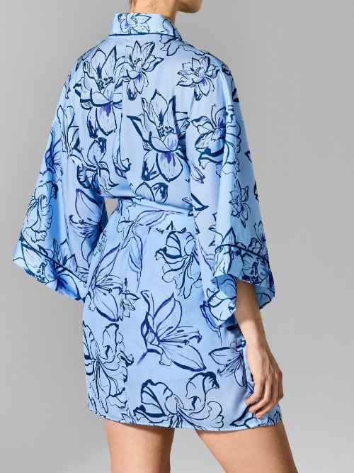 Sapph Jolie blau kimono