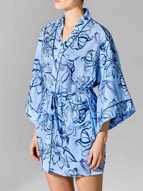 Sapph Jolie blau kimono