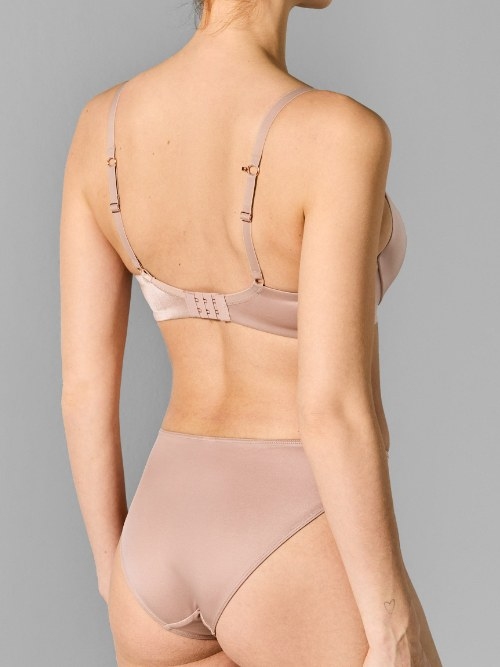 Sapph Comfort taupe slip