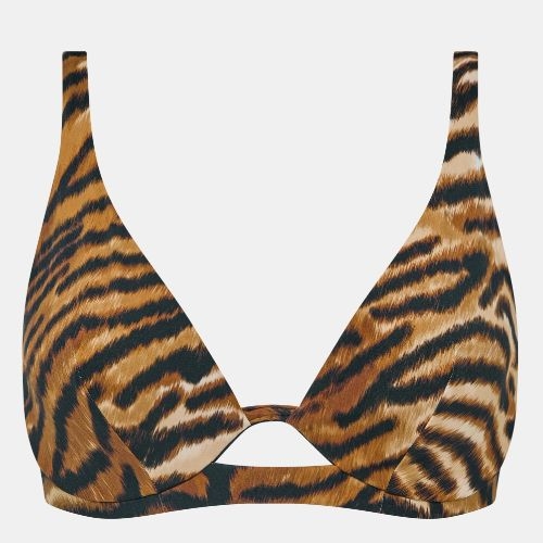 Chantelle Badmode Vita braun/print gemoldefer bikini bh