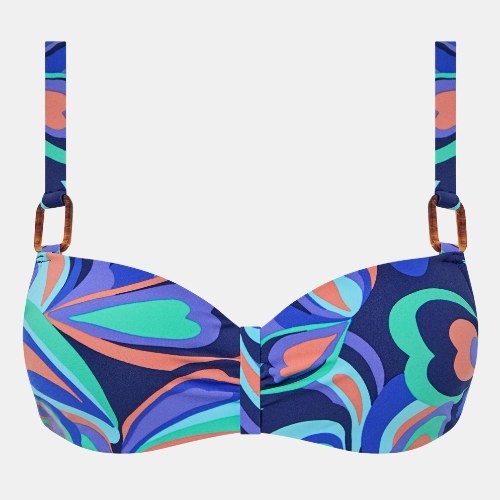 Chantelle Badmode Vita blau/print gemoldefer bikini bh