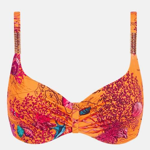 Chantelle Badmode Icon orange unwattierter bikini bh
