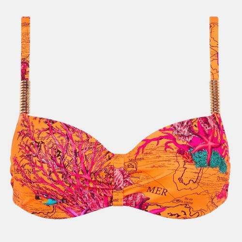 Chantelle Badmode Icon orange gemoldefer bikini bh