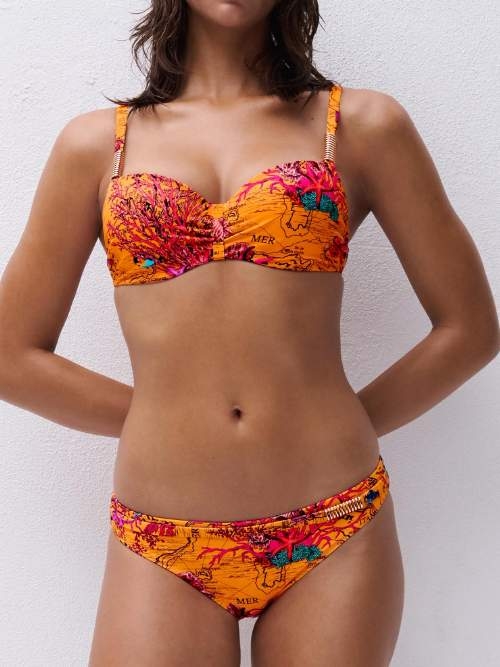 Chantelle Badmode Icon orange gemoldefer bikini bh