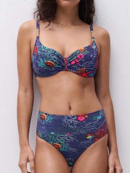 Chantelle Badmode Icon blau bikini slip
