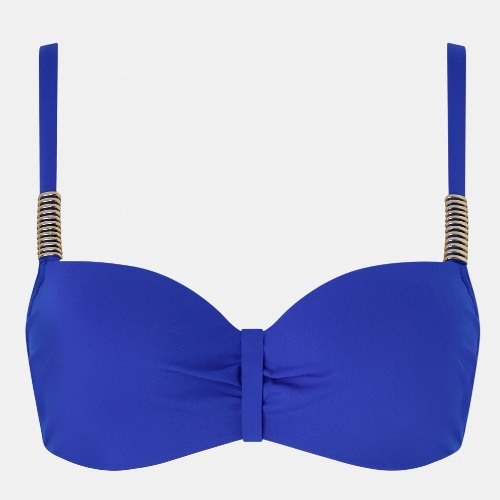 Chantelle Badmode Icon blau gemoldefer bikini bh