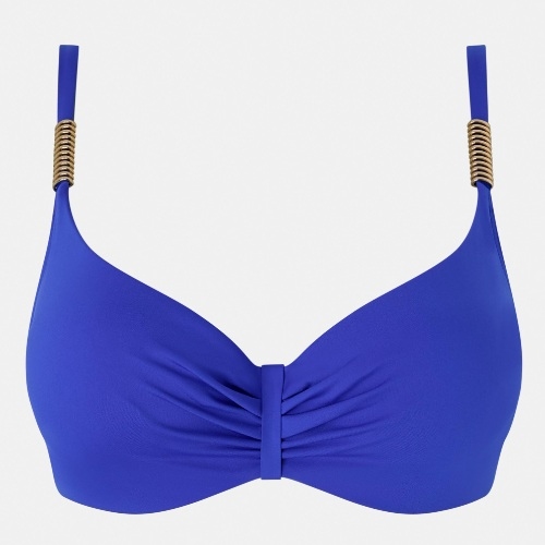 Chantelle Badmode Icon blau unwattierter bikini bh