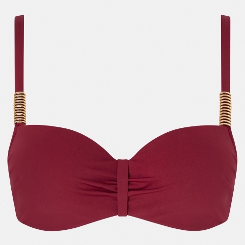 Chantelle Badmode Icon rot gemoldefer bikini bh