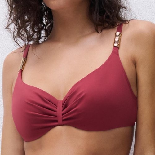 Chantelle Badmode Icon rot unwattierter bikini bh