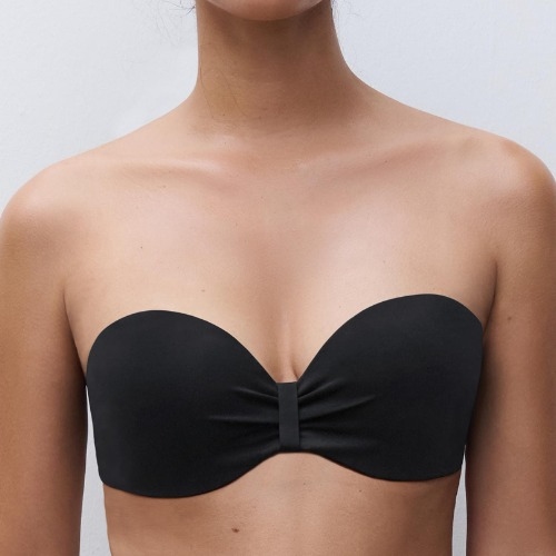 Chantelle Badmode Icon schwarz gemoldefer bikini bh