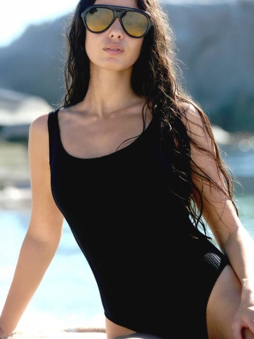 Chantelle Badmode Swim One schwarz badeanzüge